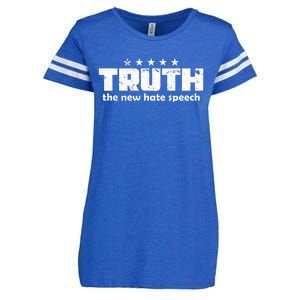 Truth New Hate Speech Pc Political Correctness Enza Ladies Jersey Football T-Shirt