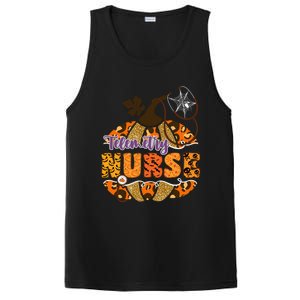 Telemetry Nurse Halloween Pumpkin Leopard Great Gift PosiCharge Competitor Tank