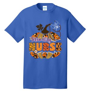 Telemetry Nurse Halloween Pumpkin Leopard Great Gift Tall T-Shirt