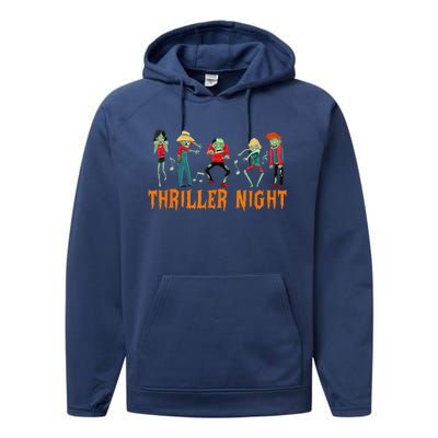 Thriller Night Halloween Dancing Zombie Performance Fleece Hoodie