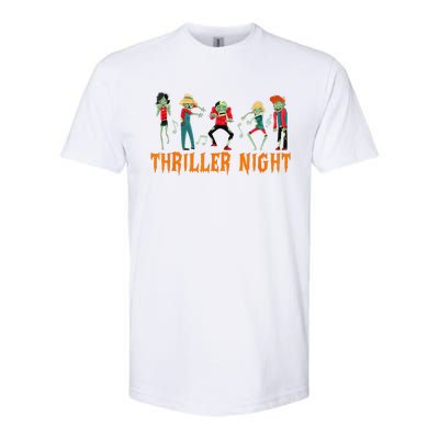 Thriller Night Halloween Dancing Zombie Softstyle® CVC T-Shirt