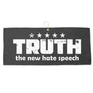 Truth New Hate Speech PC Political Correctness Large Microfiber Waffle Golf Towel