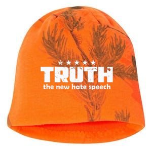 Truth New Hate Speech PC Political Correctness Kati - Camo Knit Beanie