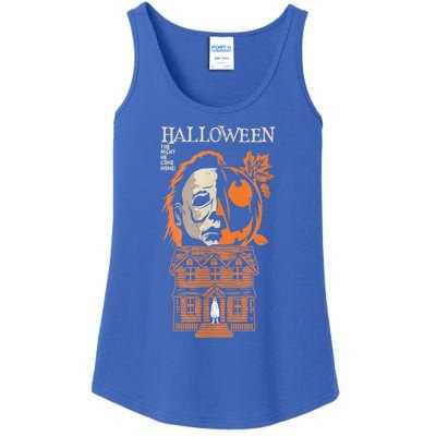 The Night He Came Home Lazy Halloween Costume Horror Movie Ladies Essential Tank