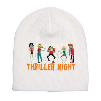 Thriller Night Halloween Dancing Zombie Short Acrylic Beanie