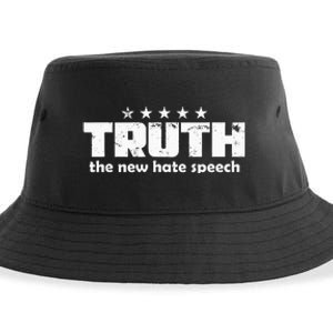 Truth New Hate Speech Pc Political Correctness Sustainable Bucket Hat