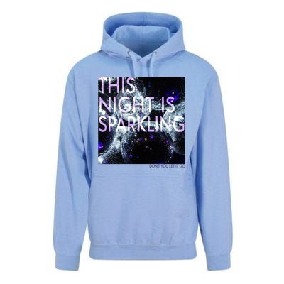 This Night Is Sparkling Don't You Let It Go Unisex Surf Hoodie