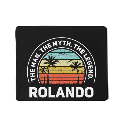 The Name Is The Man The Myth And The Legend Mousepad