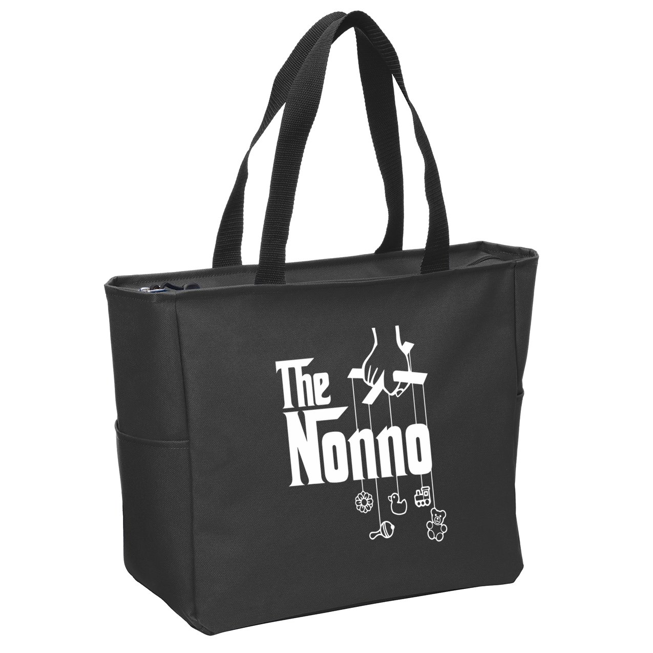 The Nonno Italian Grandfather Birthday Italy Grandpa Zip Tote Bag