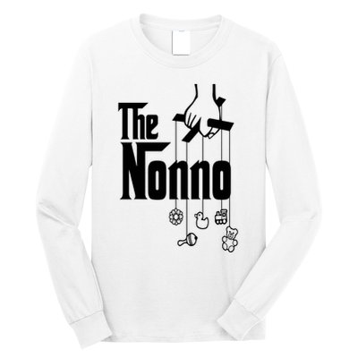 The Nonno Italian Grandfather Birthday Italy Grandpa Long Sleeve Shirt