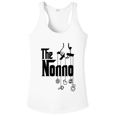 The Nonno Italian Grandfather Birthday Italy Grandpa Ladies PosiCharge Competitor Racerback Tank