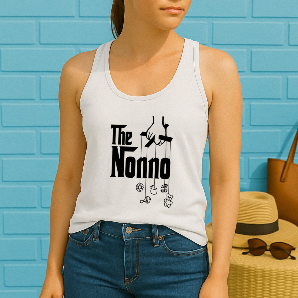 The Nonno Italian Grandfather Birthday Italy Grandpa Womens Tank Top