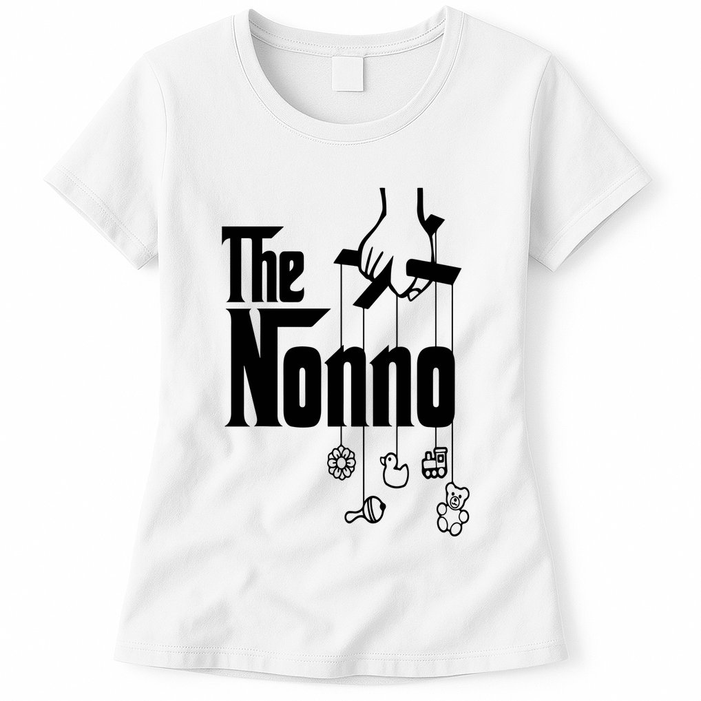 The Nonno Italian Grandfather Birthday Italy Grandpa Womens T-Shirt