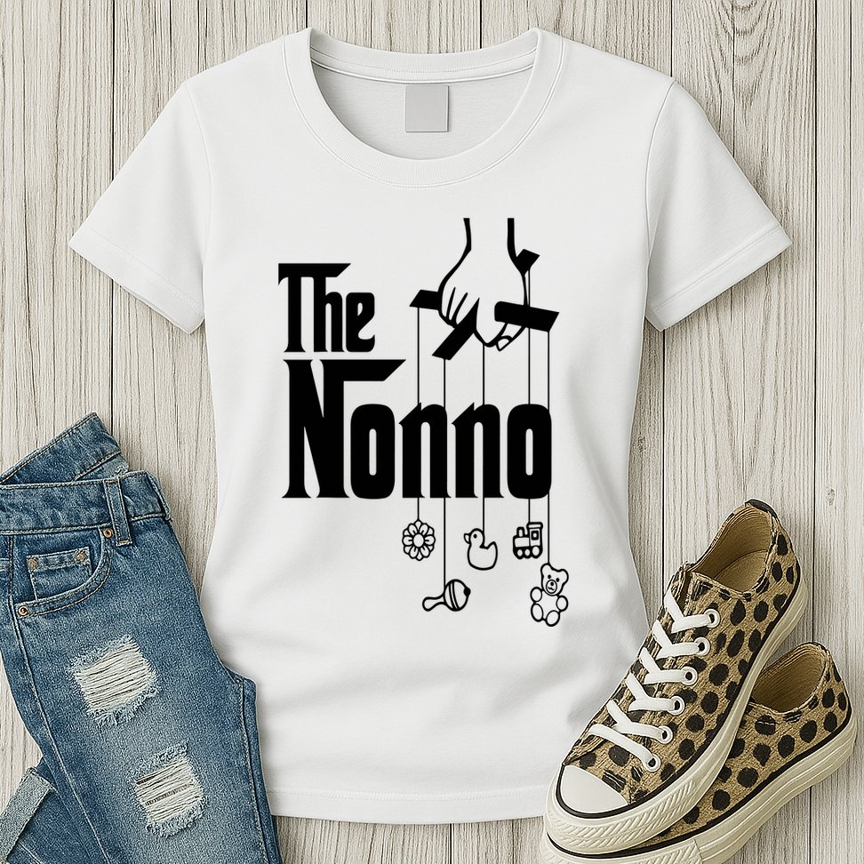 The Nonno Italian Grandfather Birthday Italy Grandpa Womens T-Shirt
