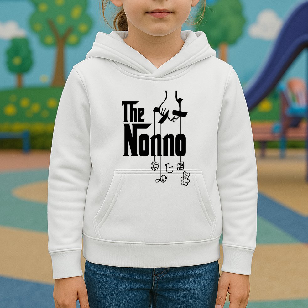 The Nonno Italian Grandfather Birthday Italy Grandpa Kids Hoodie