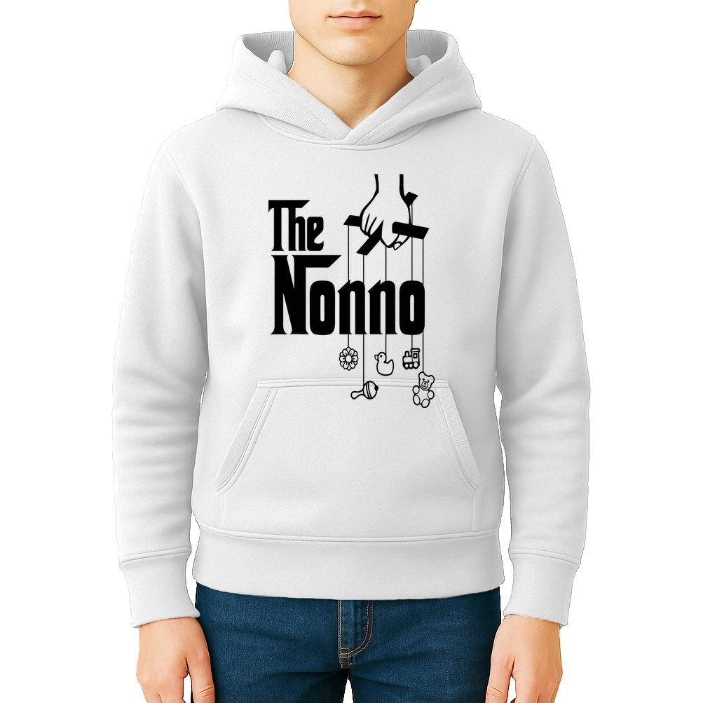 The Nonno Italian Grandfather Birthday Italy Grandpa Kids Hoodie