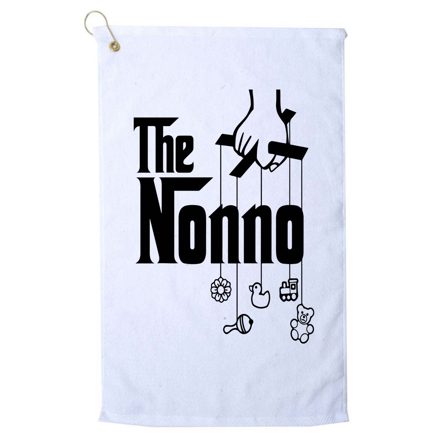 The Nonno Italian Grandfather Birthday Italy Grandpa Golf Towel