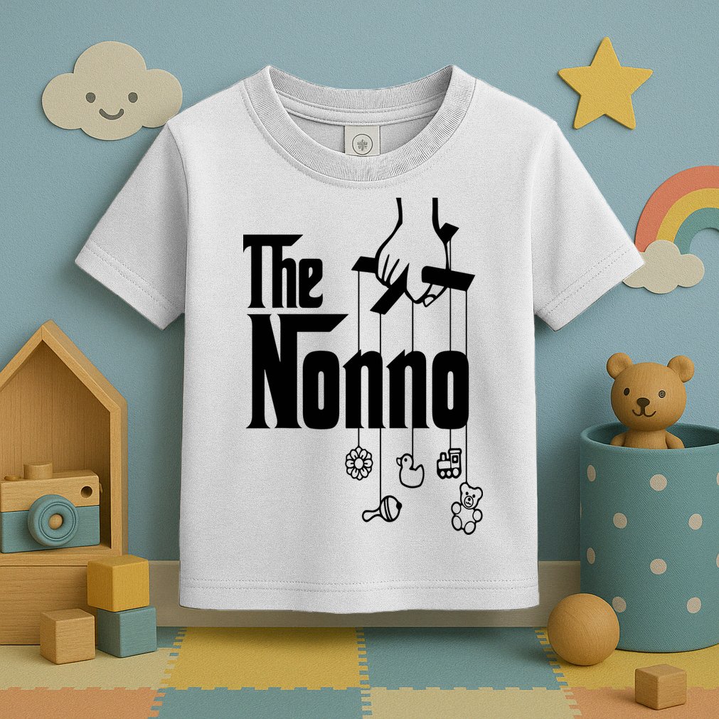The Nonno Italian Grandfather Birthday Italy Grandpa Toddler T-Shirt