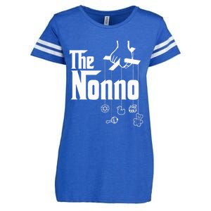 The Nonno! Italian Grandpa Baby Shower Gift Enza Ladies Jersey Football T-Shirt