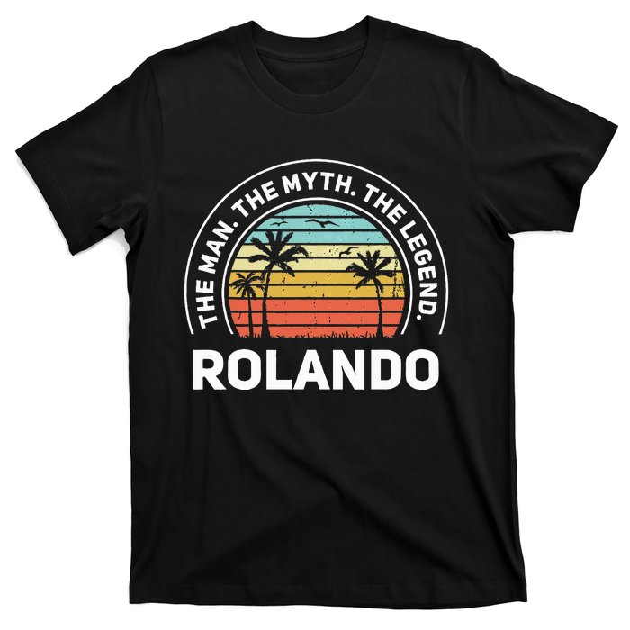 The Name Is R.O.N.A.L.D.O The Man The Myth And The Legend T-Shirt