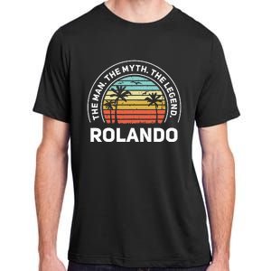 The Name Is R.O.N.A.L.D.O The Man The Myth And The Legend Adult ChromaSoft Performance T-Shirt