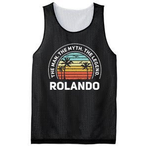 The Name Is R.O.N.A.L.D.O The Man The Myth And The Legend Mesh Reversible Basketball Jersey Tank