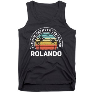 The Name Is R.O.N.A.L.D.O The Man The Myth And The Legend Tank Top