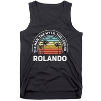 The Name Is R.O.N.A.L.D.O The Man The Myth And The Legend Tank Top