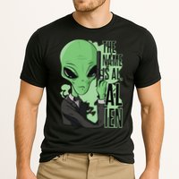 The Name Is Alien Funny Spy Cartoon Performance Shirt