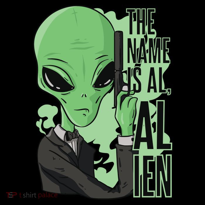 The Name Is Alien Funny Spy Cartoon Mug