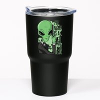 The Name Is Alien Funny Spy Cartoon Tumbler