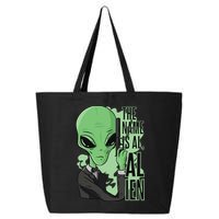 The Name Is Alien Funny Spy Cartoon 25L Jumbo Tote