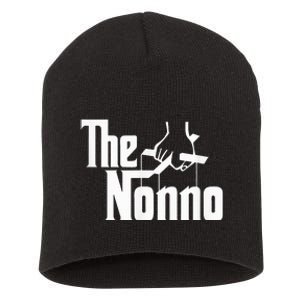 The Nonno Italian Grandfather Mob Gangster Grandpa Short Acrylic Beanie