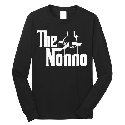 The Nonno Italian Grandfather Mob Gangster Grandpa Long Sleeve Shirt
