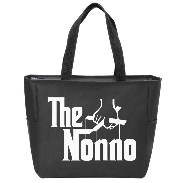 The Nonno Italian Grandfather Mob Gangster Grandpa Zip Tote Bag