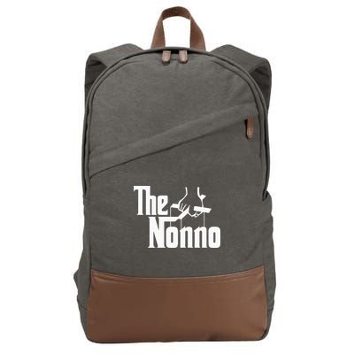The Nonno Italian Grandfather Mob Gangster Grandpa Cotton Canvas Backpack
