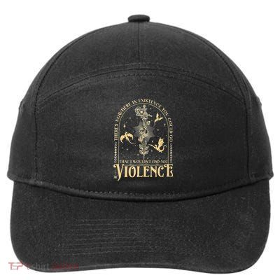 Theres Nowhere In Existence You Could Go Fourth Wing 7-Panel Snapback Hat