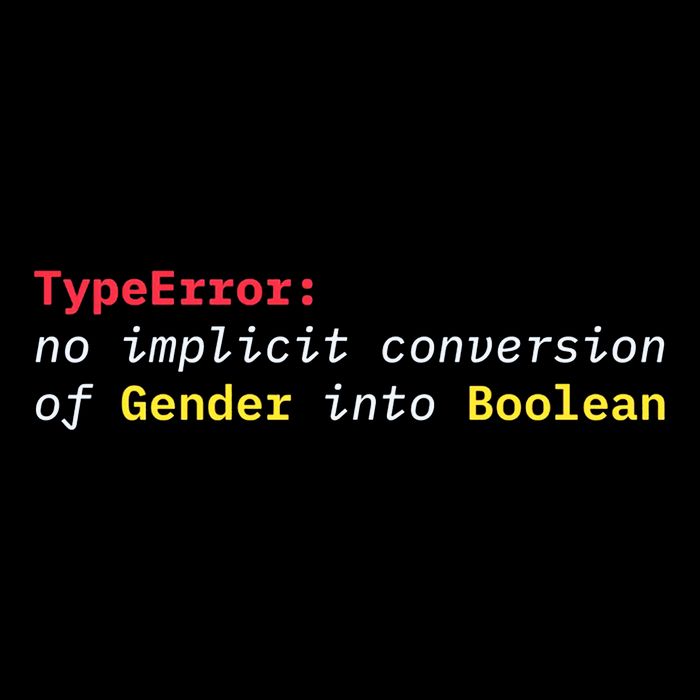 Typeerror No Implicit Conversion Of Gender Into Boolean Backpack