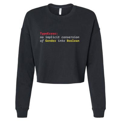 Typeerror No Implicit Conversion Of Gender Into Boolean Cropped Pullover Crew