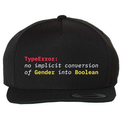 Typeerror No Implicit Conversion Of Gender Into Boolean Wool Snapback Cap