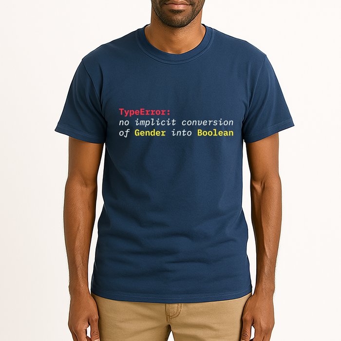 Typeerror No Implicit Conversion Of Gender Into Boolean Tall T-Shirt
