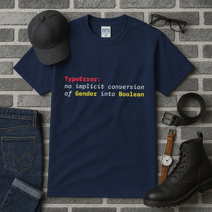 Typeerror No Implicit Conversion Of Gender Into Boolean Tall T-Shirt