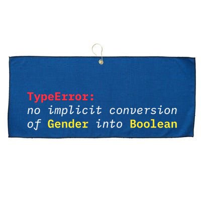 Typeerror No Implicit Conversion Of Gender Into Boolean Large Microfiber Waffle Golf Towel