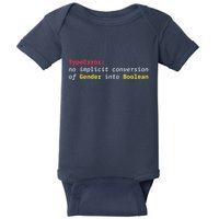 Typeerror No Implicit Conversion Of Gender Into Boolean Baby Bodysuit