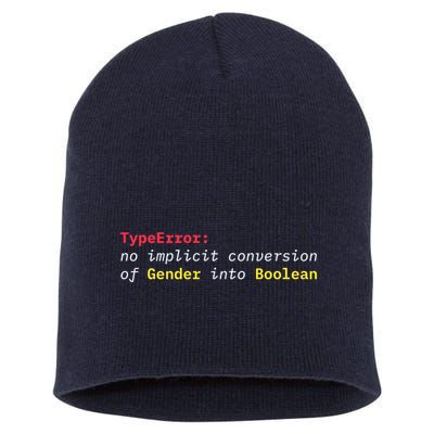 Typeerror No Implicit Conversion Of Gender Into Boolean Short Acrylic Beanie