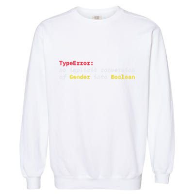 Typeerror No Implicit Conversion Of Gender Into Boolean Garment-Dyed Sweatshirt