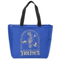 Theres Nowhere In Existence You Could Go Fourth Wing Zip Tote Bag