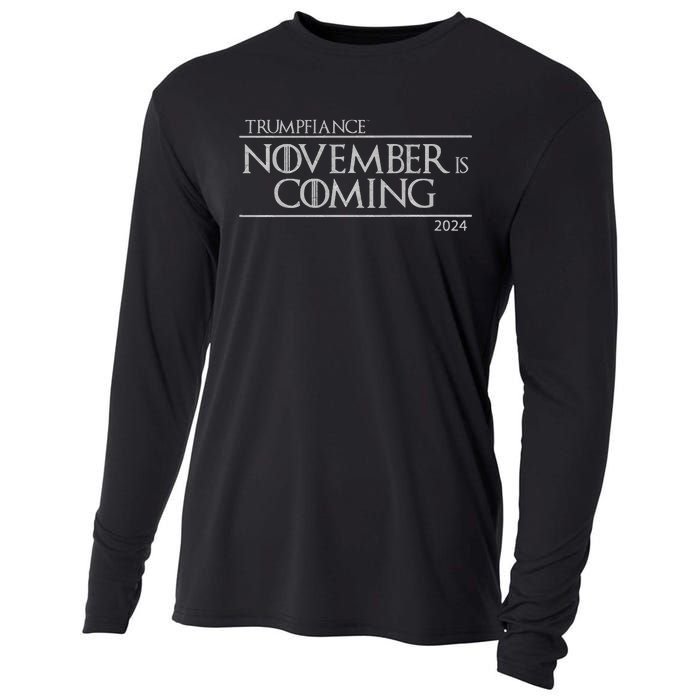 Trumpfiance November Is Coming Cooling Performance Long Sleeve Crew