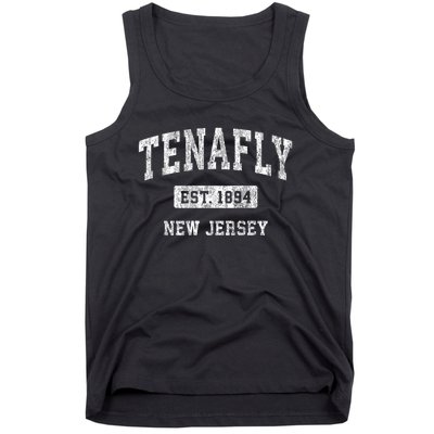 Tenafly New Jersey Nj Vintage Sports Established Tank Top