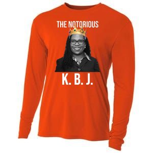 The Notorious KBJ Ketanji Brown Jackson Supremes Court Justice Cooling Performance Long Sleeve Crew